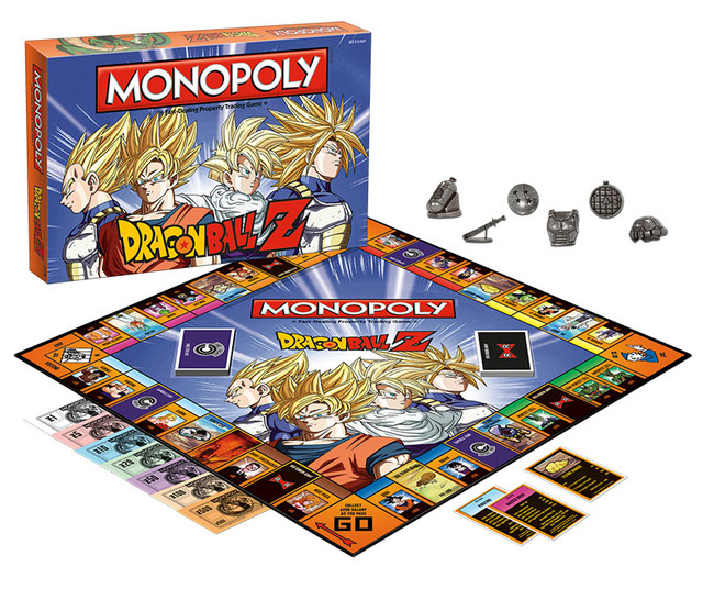 dragon ball monopoly juego