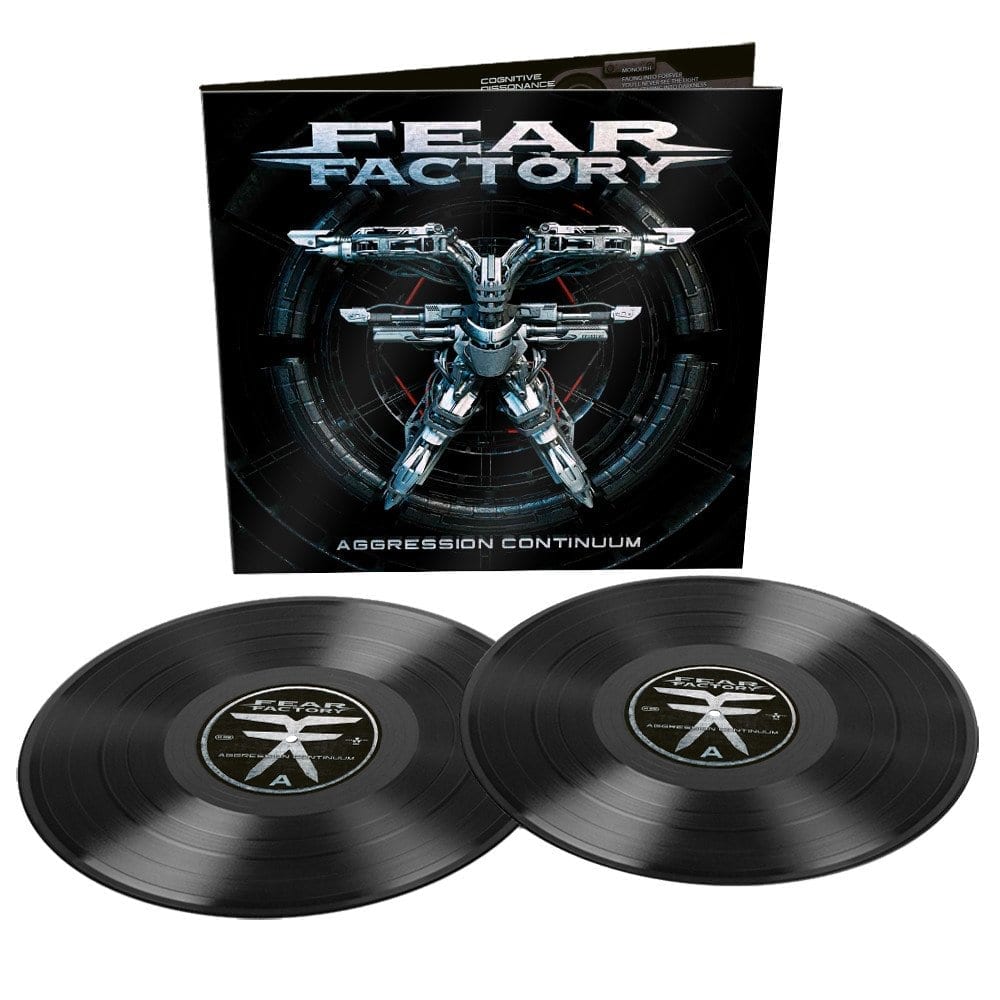 Aggression Continumm versión vinyl de Fear Factory