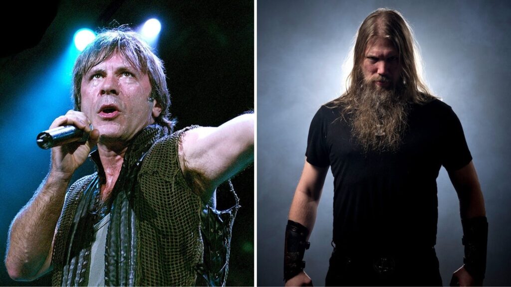 Bruce Dickisnon de Iron Maiden y Johan Hegg de Amon Amarth