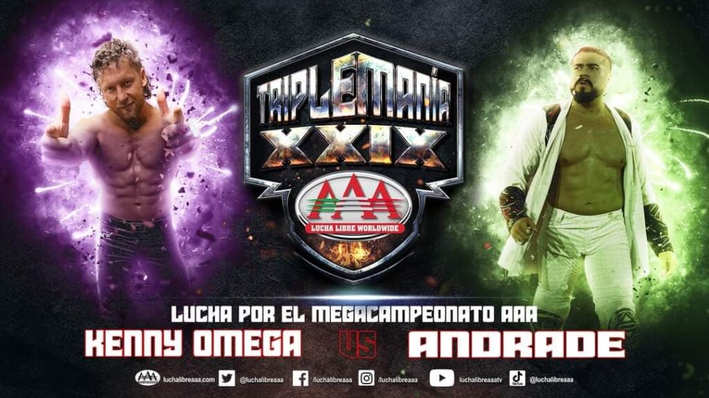Kenny Omega Vs Andrade en Triplemanía XXIX