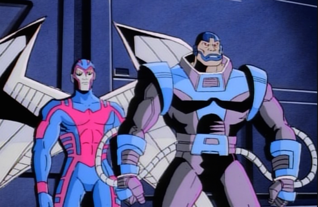 Archangel y Apocalipsis en X-Men: The Animated Series  