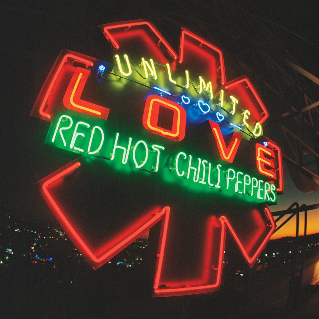 Portada de Unlimited Love de los Red Hot Chili Peppers