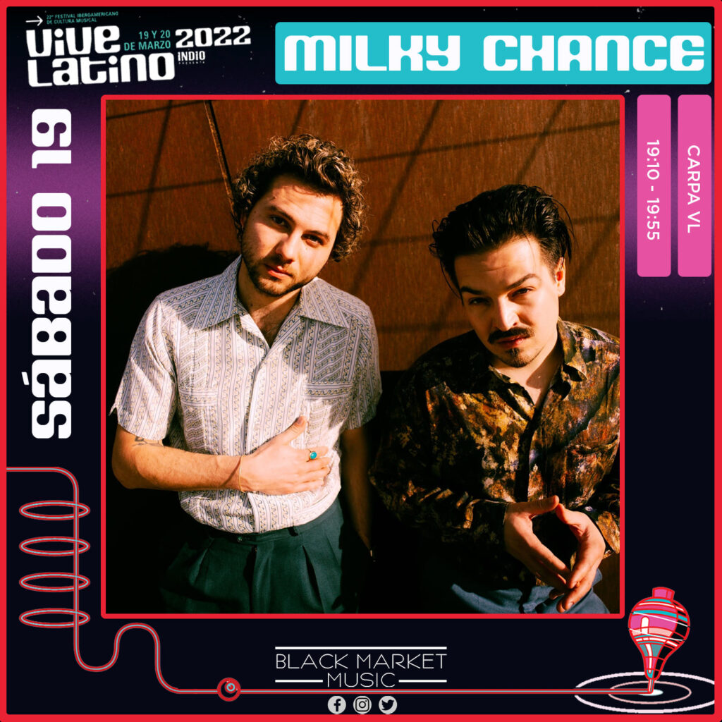 Milky Chance en el Vive Latino 2022