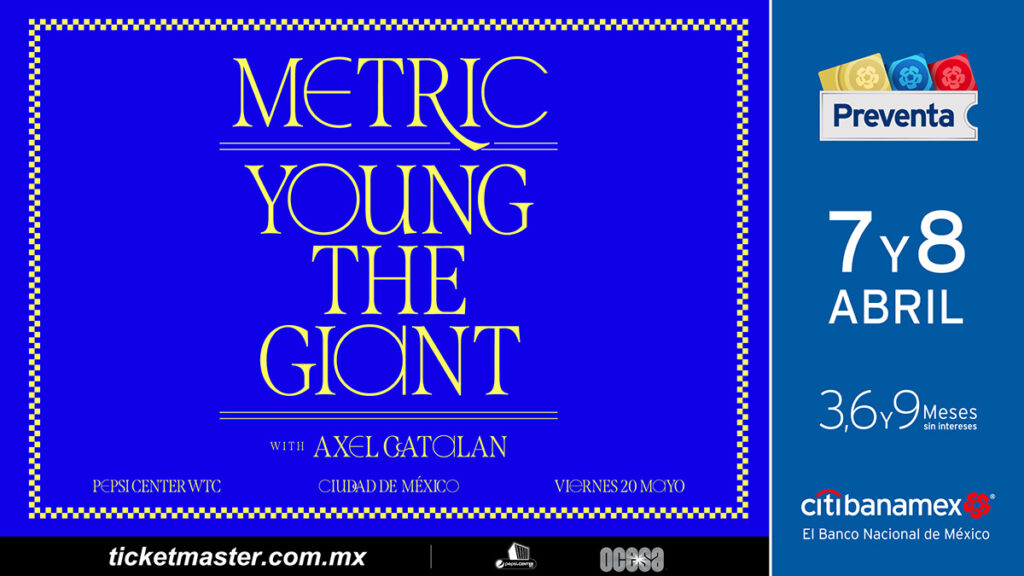 Metric y Young The Giant