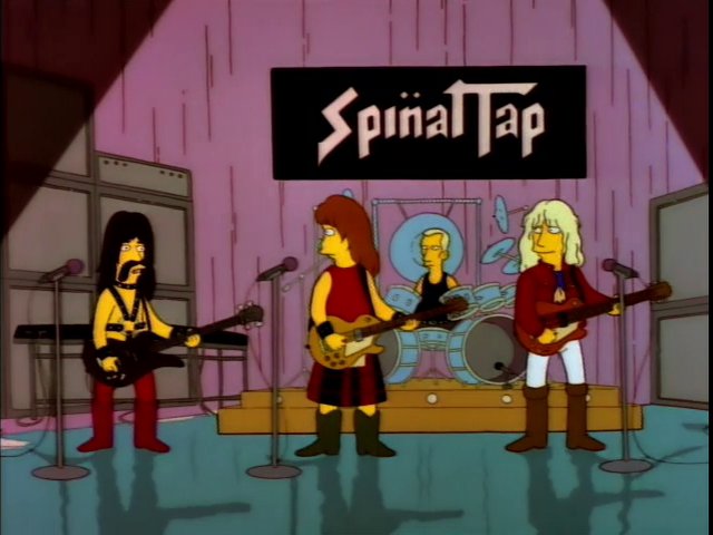 Spinal Tap en Los Simpson