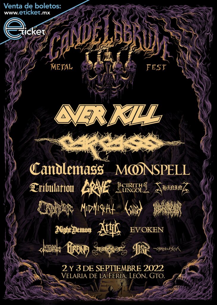 Candelabrum Metal Fest 2022 cartel
