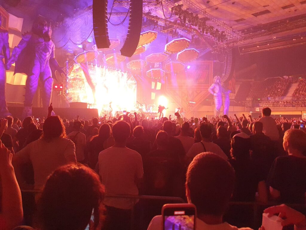 Kiss en el Wiener Stadthalle de Viena durante su Final Tour 2022