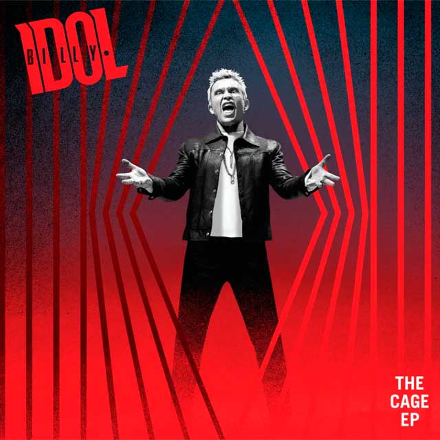 Portada del nuevo EP de Billy Idol, The Cage / Foto: Facebook