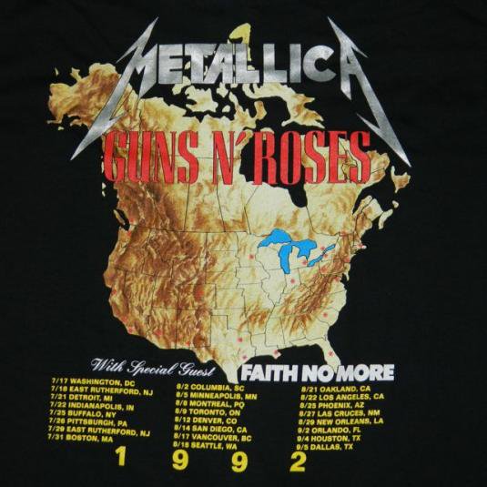 Faith No More en la gira de Guns N' Roses y Metallica