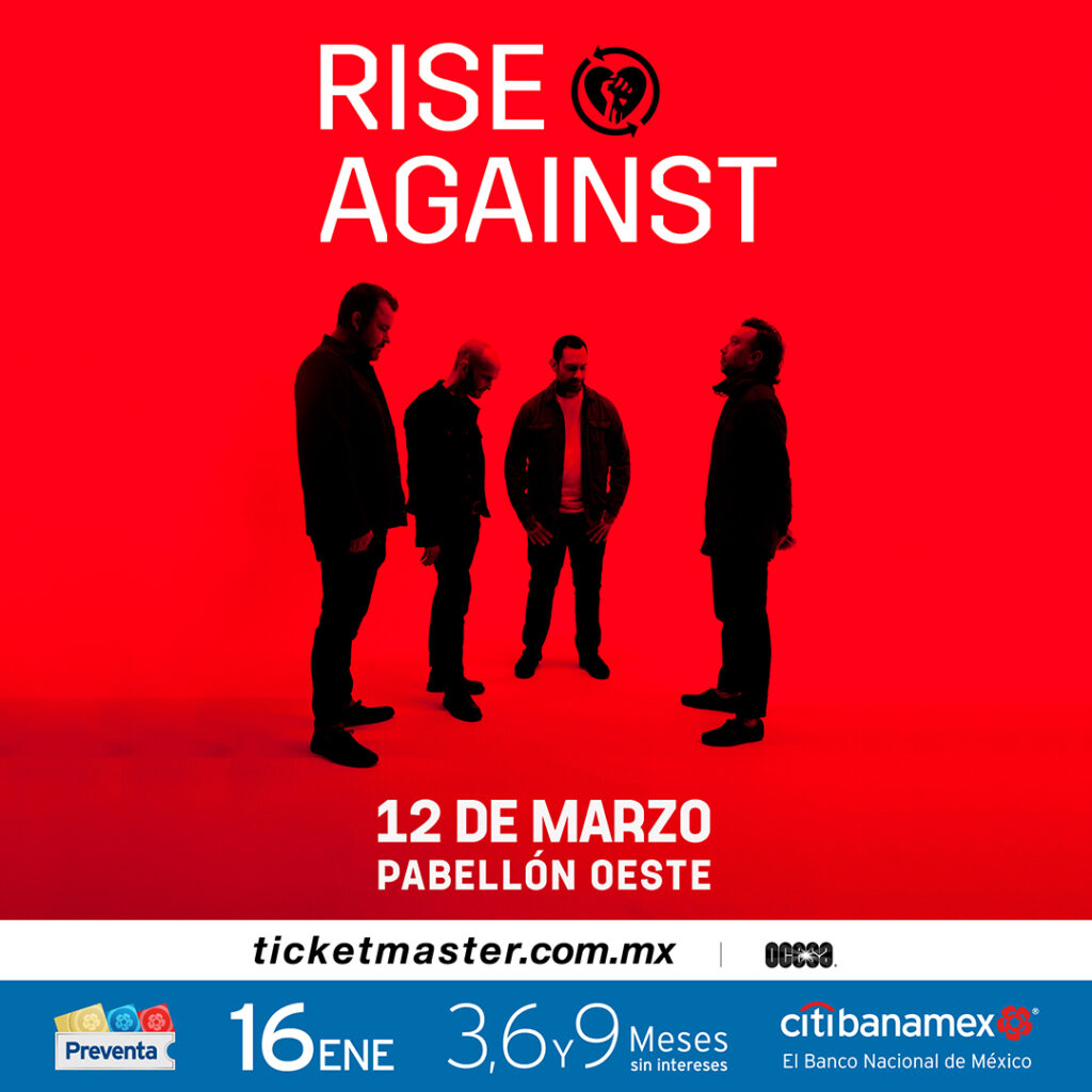 Rise Against en México 2022