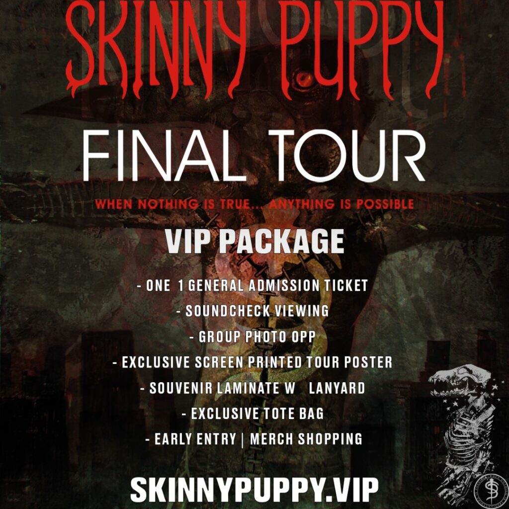 Primeras fechas confirmadas por Skinny Puppy para su gira final