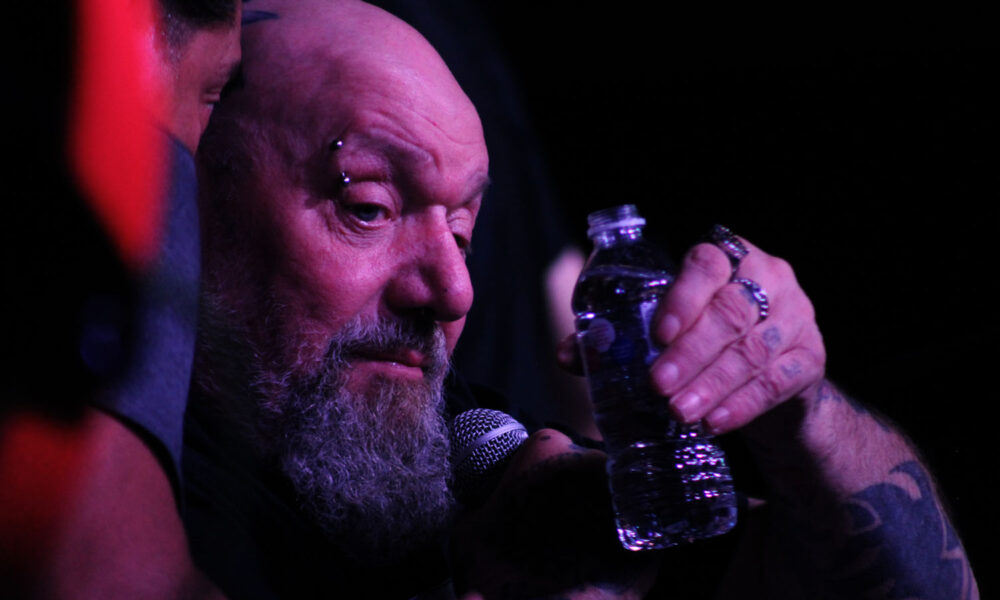 Paul Di'Anno en el Foro Veintiocho / Foto: Alexander Muñoz