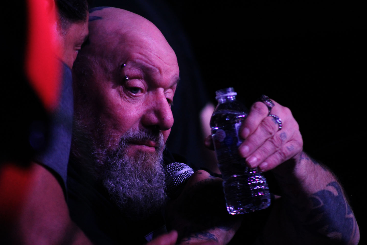 Paul Di'Anno en el Foro Veintiocho / Foto: Alexander Muñoz