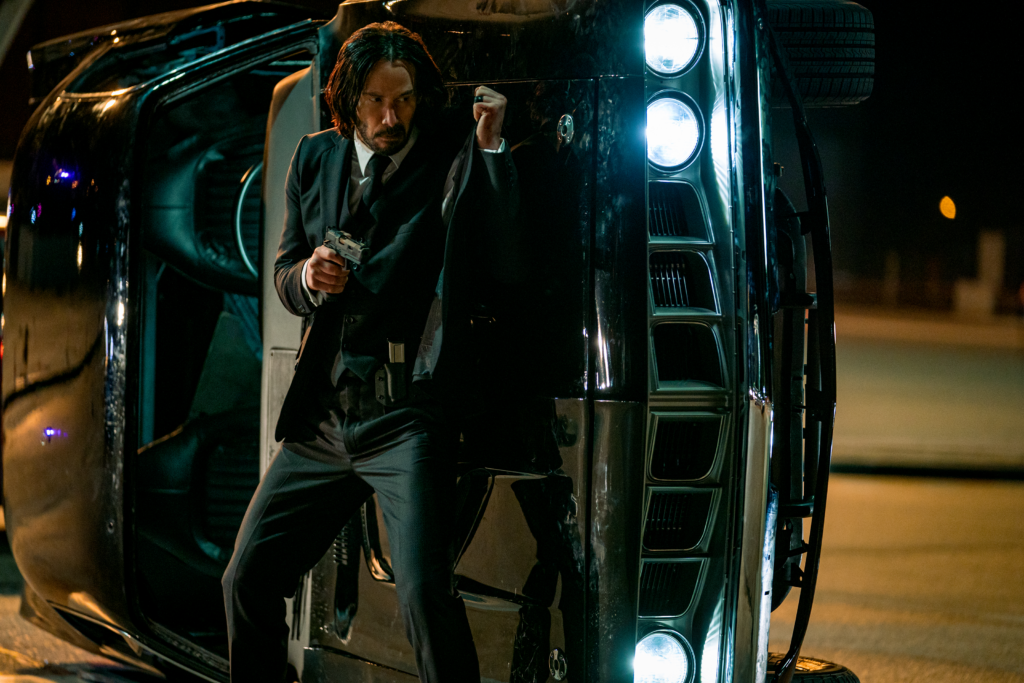 ¿El nuevo Indestructible? Keanu Reeves demuestra que ni las katanas, ni las pistolas, ni los mano a mano pueden derrumbar a John Wick, ¿o si? Foto: Corazón Films