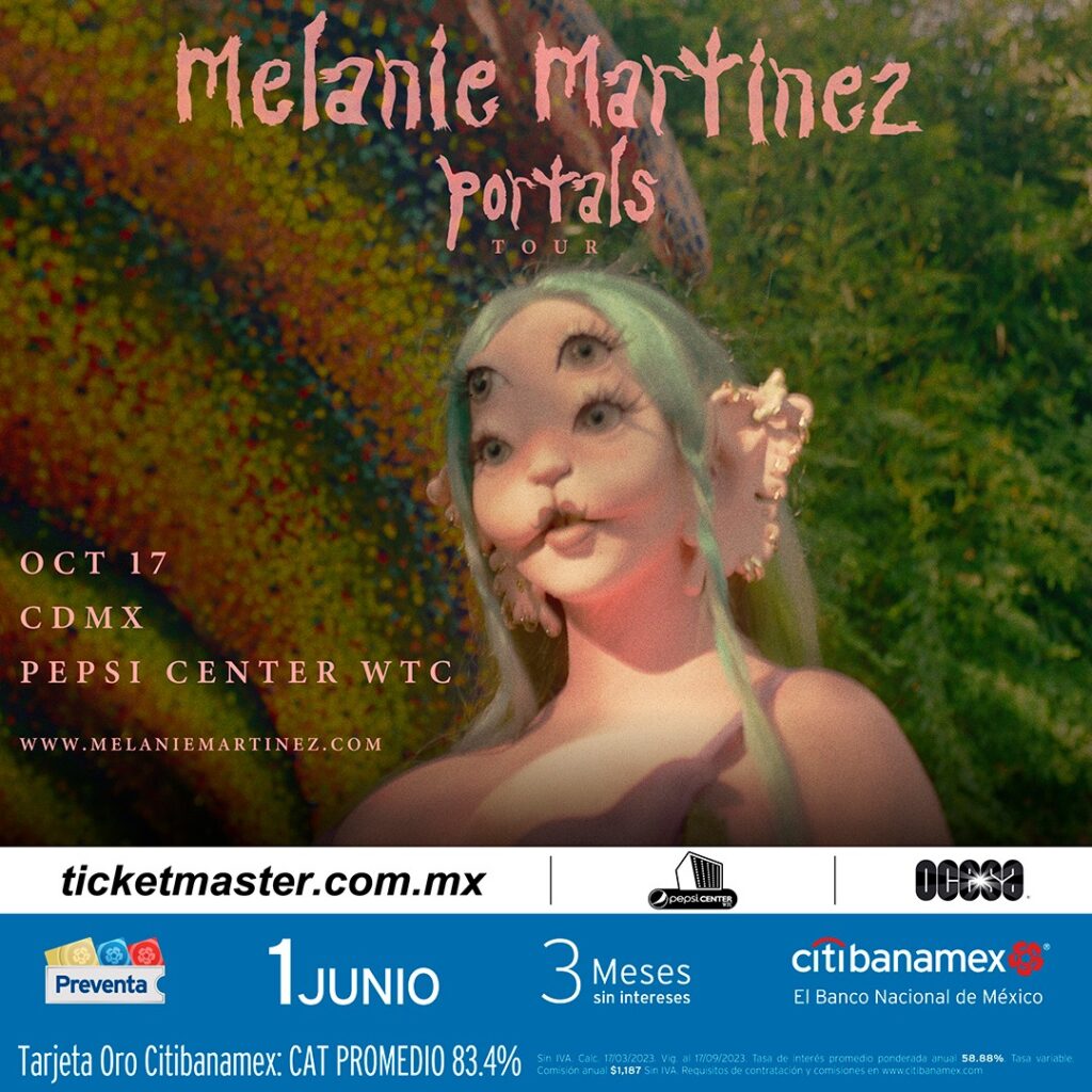 Melanie Martinez estará el 17 de octubre en el Pepsi Center de la CDMX