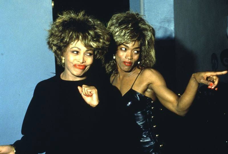 Tina Turner y Angela Bassett