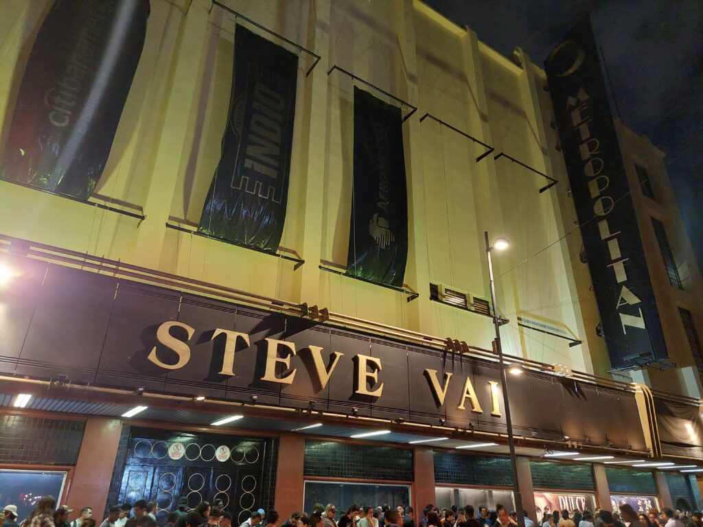 Steve Vai en el Teatro Metropólitan