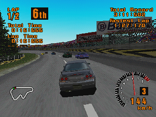 screenshot del primer juego de Gran Turismo