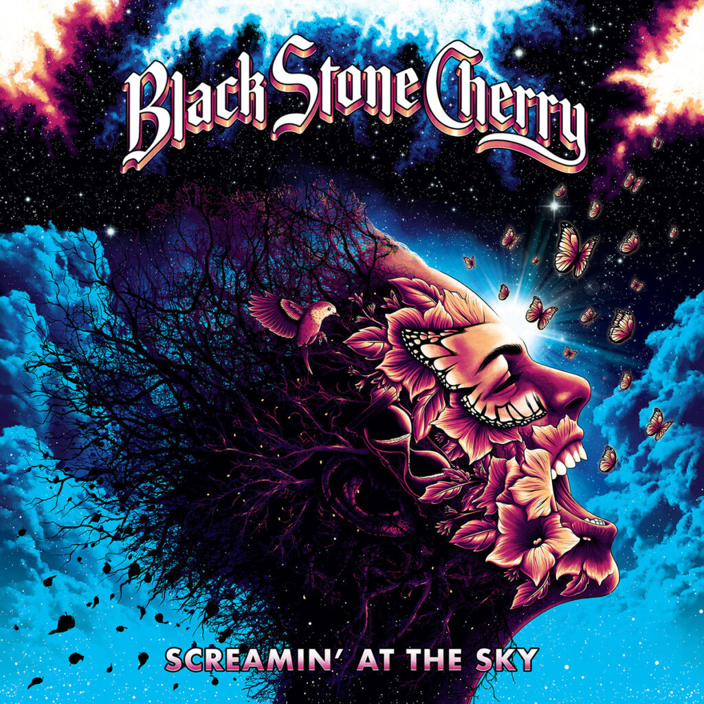Arte para Screamin' At The Sky, el nuevo disco de Black Stone Cherry