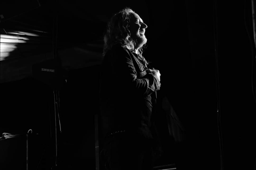 Mikael Stanne en el Candelabrum Metal Fest