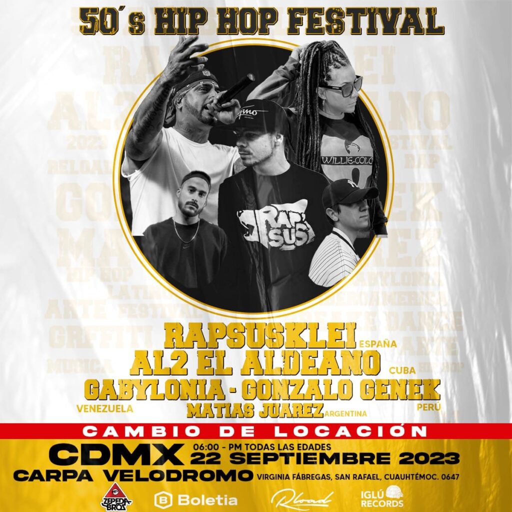 50's Hip Hop Festival en la CDMX