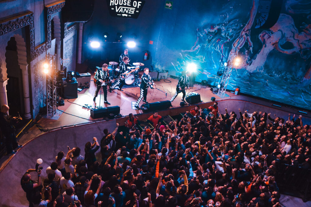 The Hives en House of Vans MX / Foto: Andre Dulché