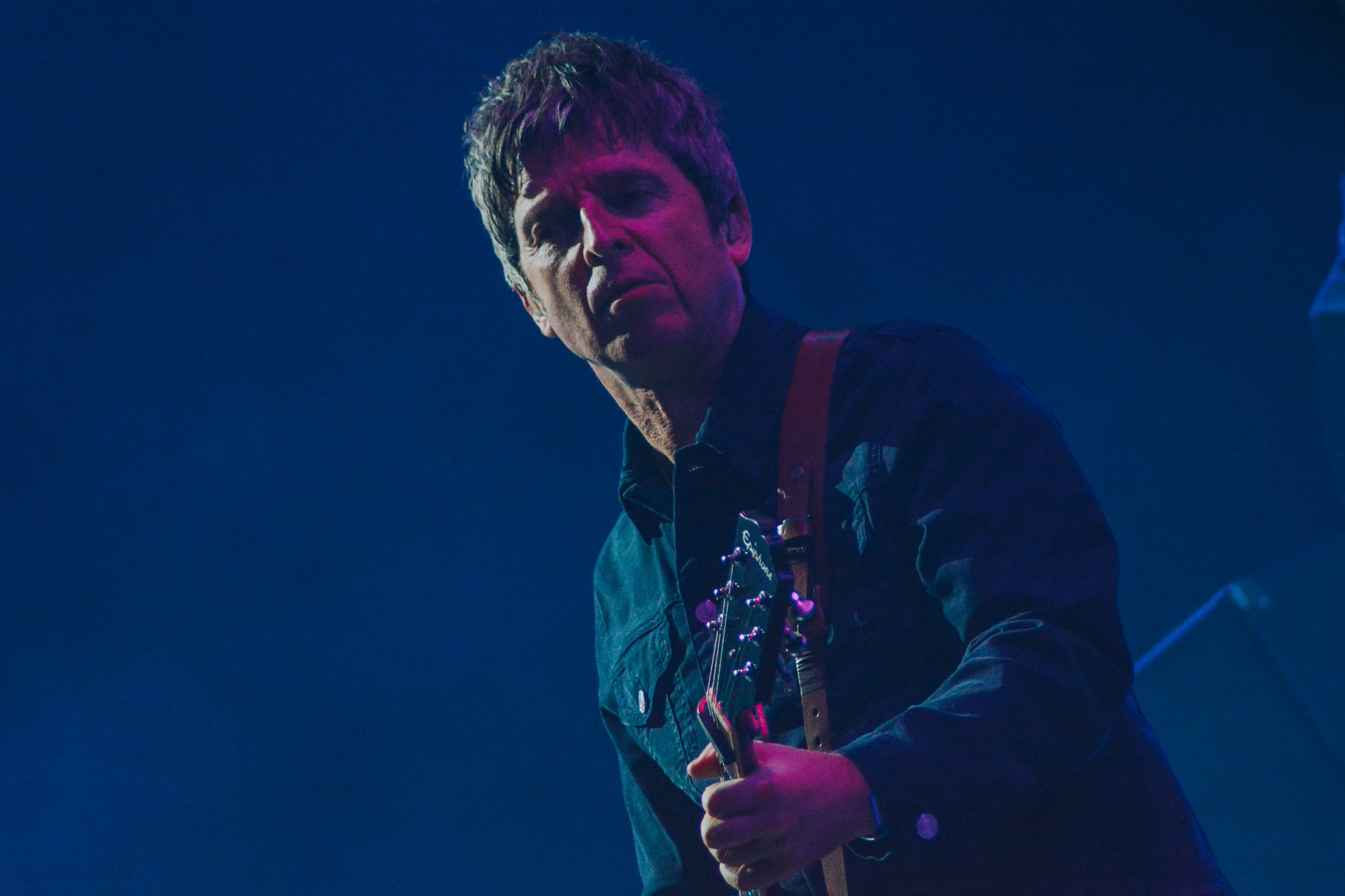 Noel Gallagher's High Flying Birds en el Corona Capital / Foto: Andre Dulché