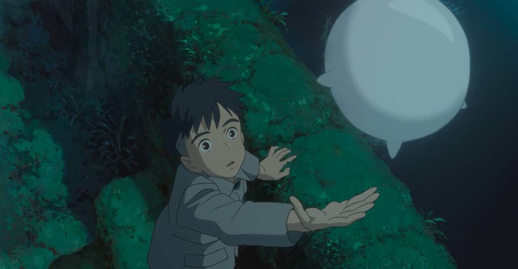 En El Niño y la Garza, Miyazaki establece quizá el más abstracto de sus relatos. Foto: Cine Caníbal