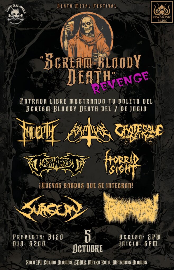 Scream Bloody Death Revenge