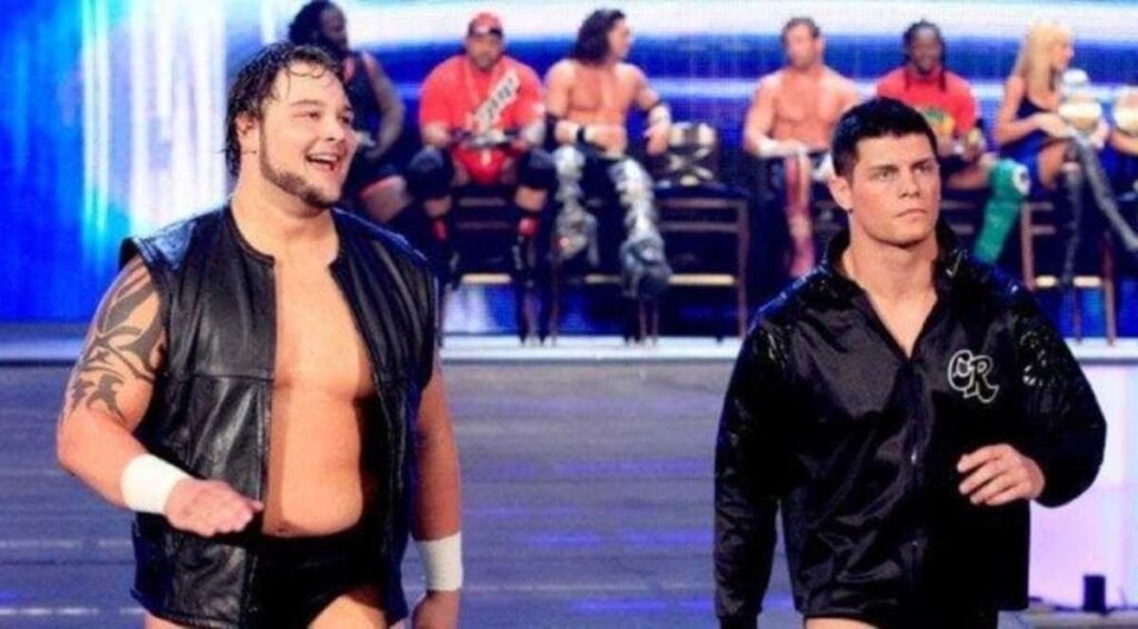 Antes de ser Bray fue Husky Harris en una decepcionante época de novato al lado de Cody Rhodes. Foto: WWE