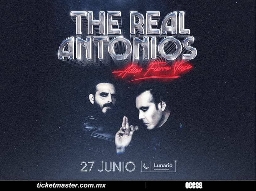 poster concierto The Real Antonios en el Lunario