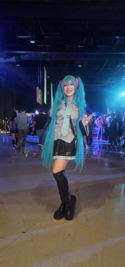 El cosplay fue parte de la noche en la Miku Expo 2024 North America Powered by Crunchyroll / Foto: Carlos Miranda