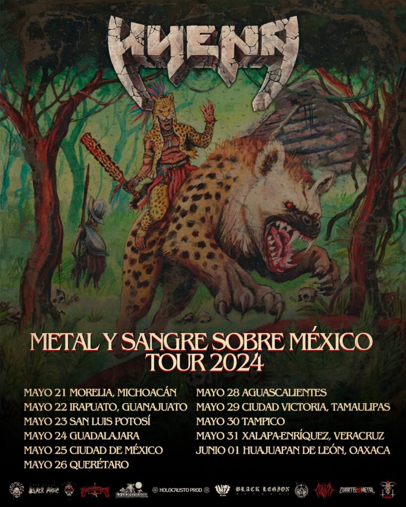 Hyena, tour por México