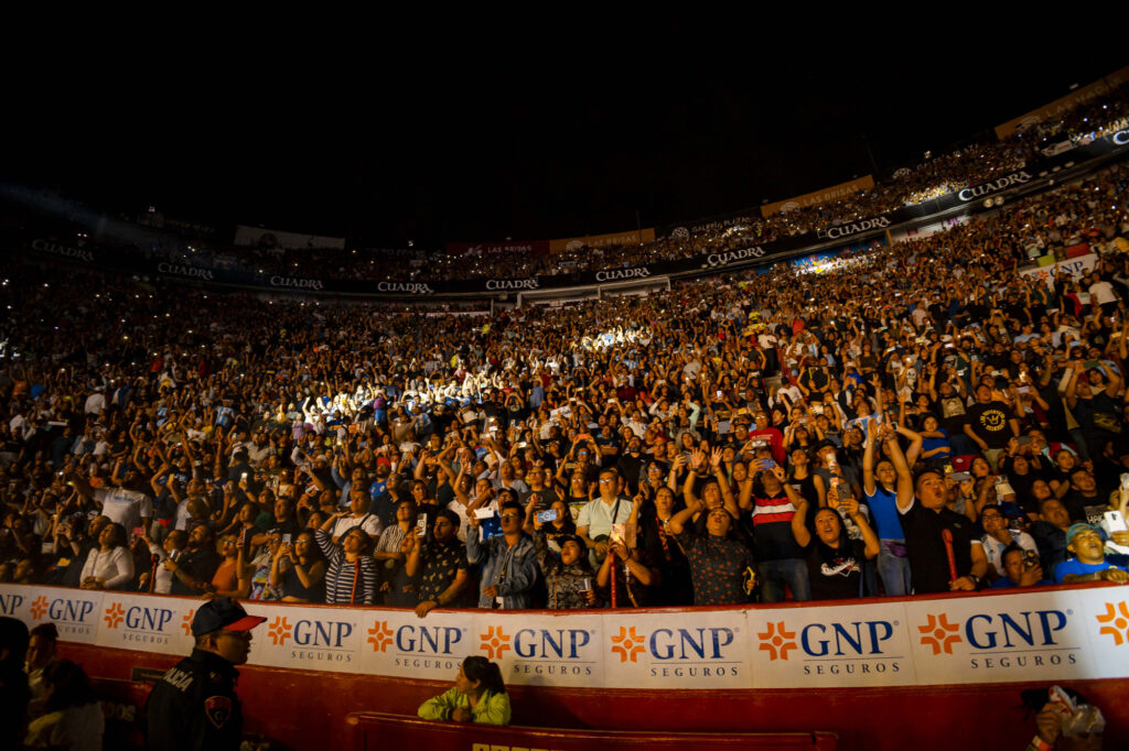 Los Auténticos Decadentes en la Plaza de Toros / Foto: Alfredo Alvarado