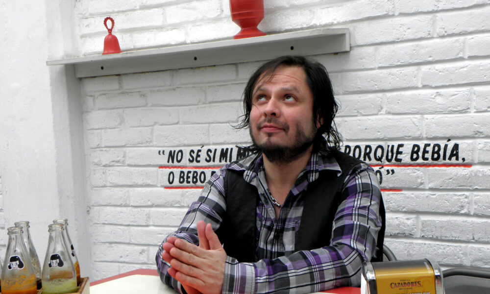 Lino Nava, guitarrista ícono del rock nacional con La Lupita, Recolector y Raxas / Foto: Andre Dulché