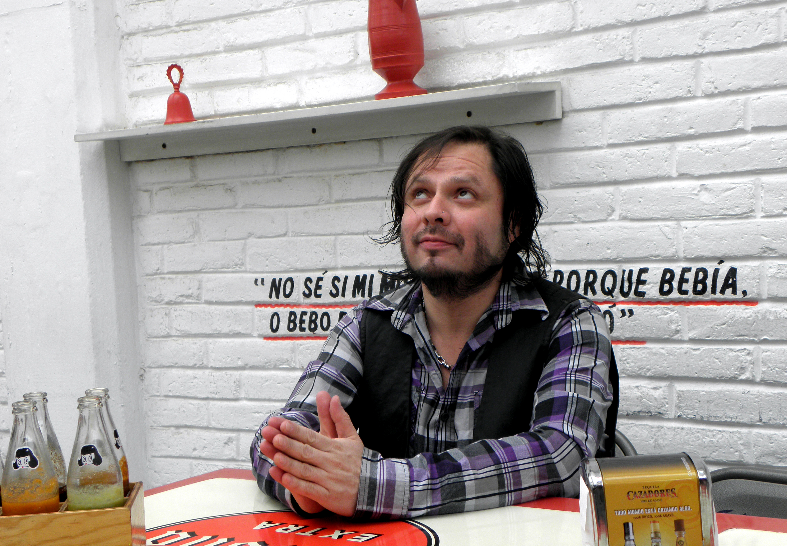 Lino Nava, guitarrista ícono del rock nacional con La Lupita, Recolector y Raxas / Foto: Andre Dulché