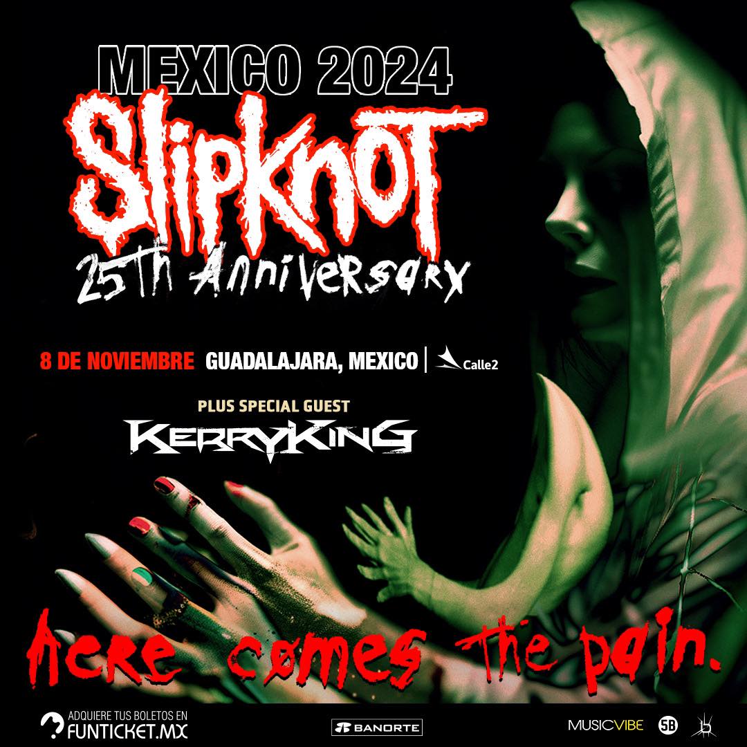 Slipknot y Kerry King en Guadalajara