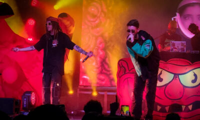 Desde España, Cráneo y Lasser cerraron su gira mexicana del Diablos Tour con una tocada llena de demonios, chelas, lluvia, humo y sobre todo, rimas lo fi.