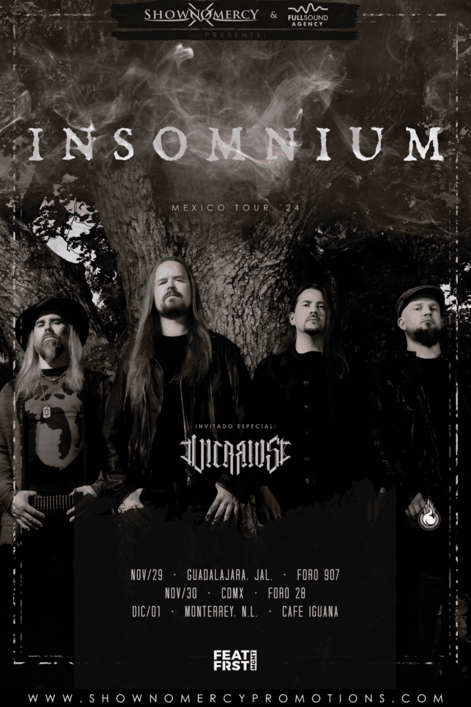 Insomnium gira por México