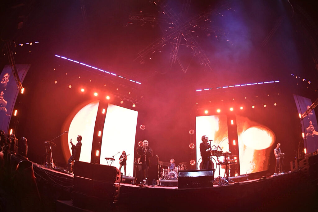 León Larregui en el Palacio de los Deportes / Foto: Selene Ortiz