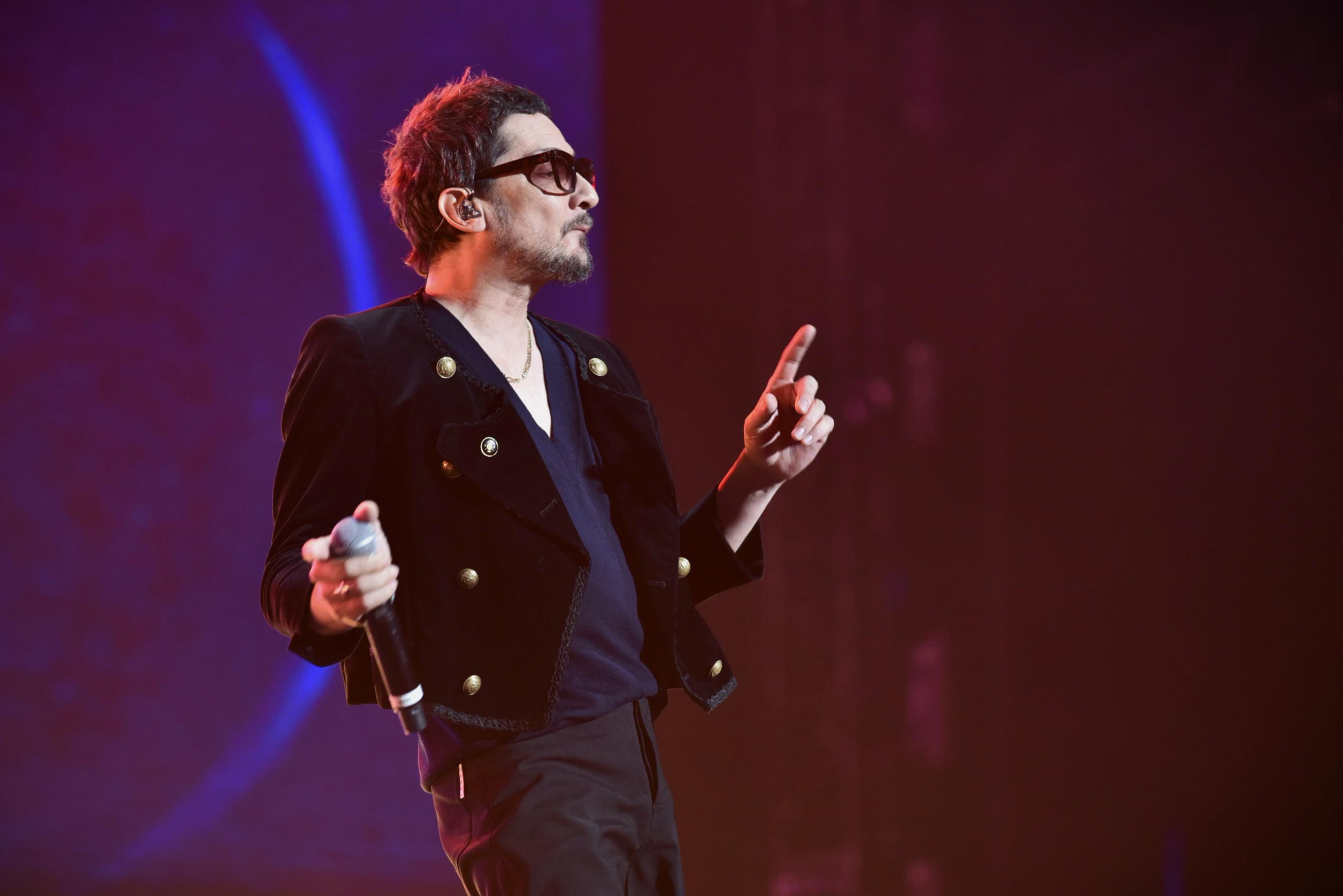 León Larregui en el Palacio de los Deportes / Foto: Selene Ortiz