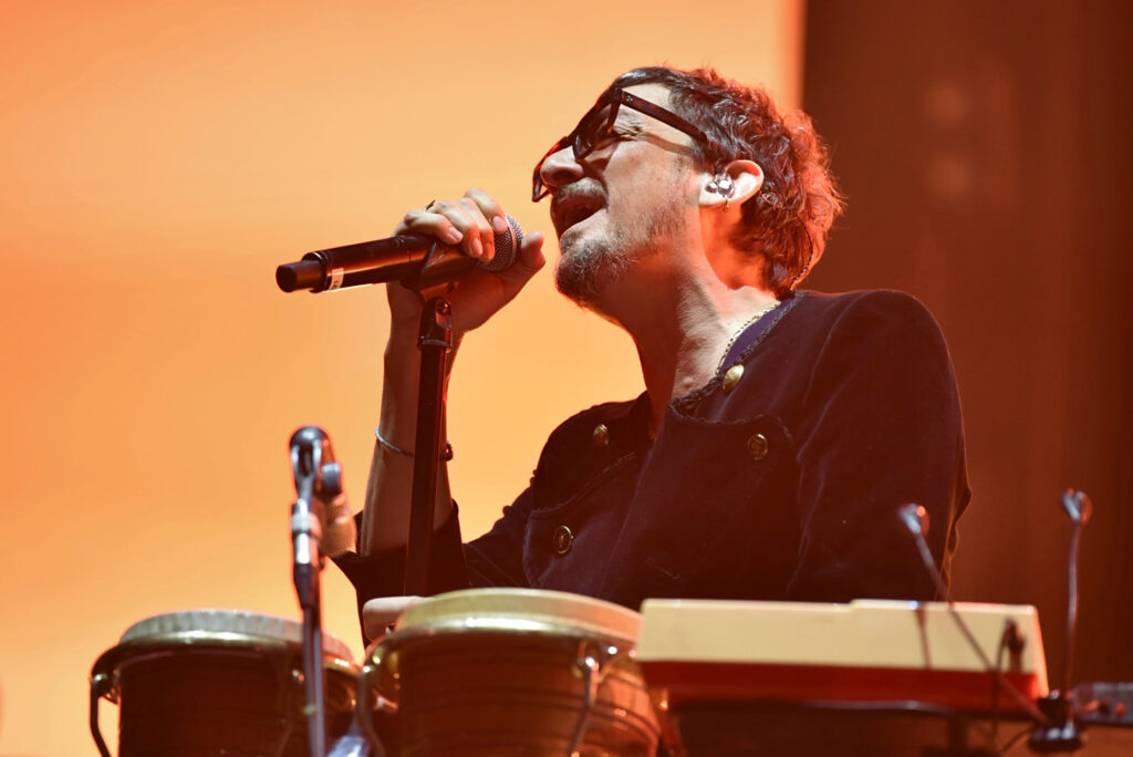 León Larregui en el Palacio de los Deportes / Foto: Selene Ortiz