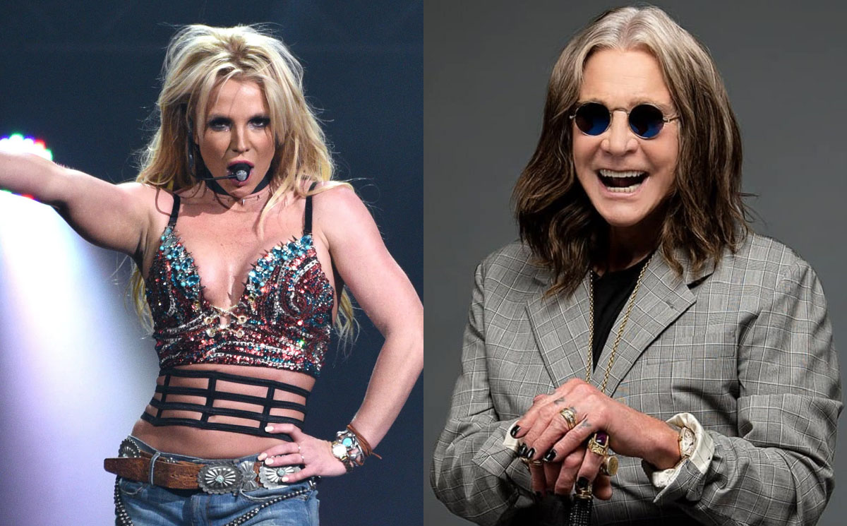 Ozzy Osbourne y Britney Spears