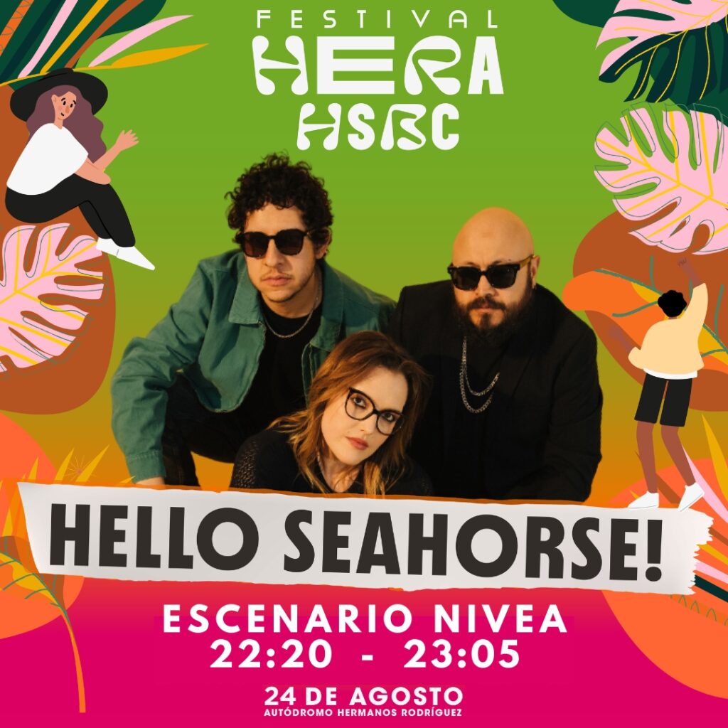 Hello seahorse! se presentará en el escenario Nivea