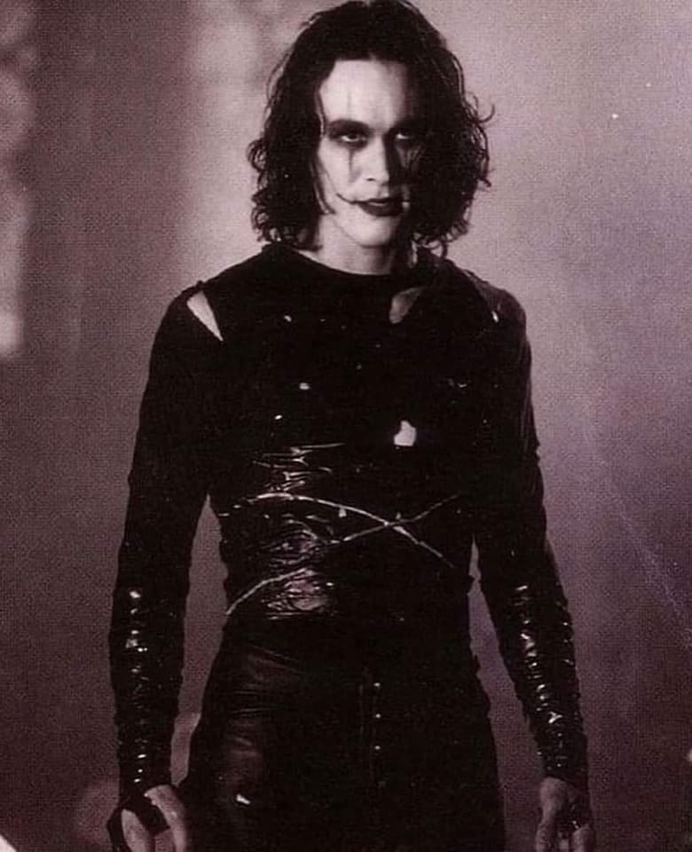 brandon lee protagonista del el cuervo de 1994