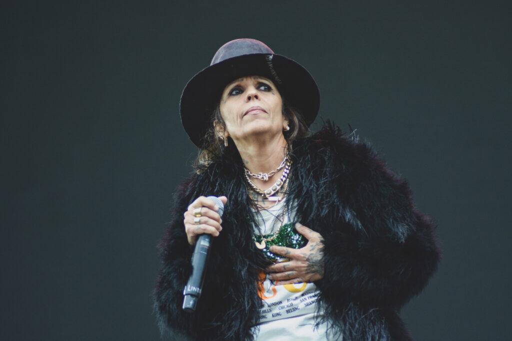 Desde que militaba en 4 Non Blondes y vino a Acapulco 94, Linda Perry no volvía a México / Foto: Andre Dulché