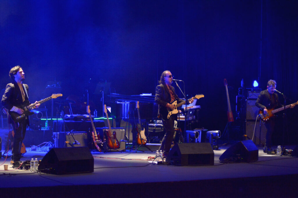 La Barranca desde el Teatro de la Ciudad presentando su álbum, Antimateria / Foto: Andre Dulché