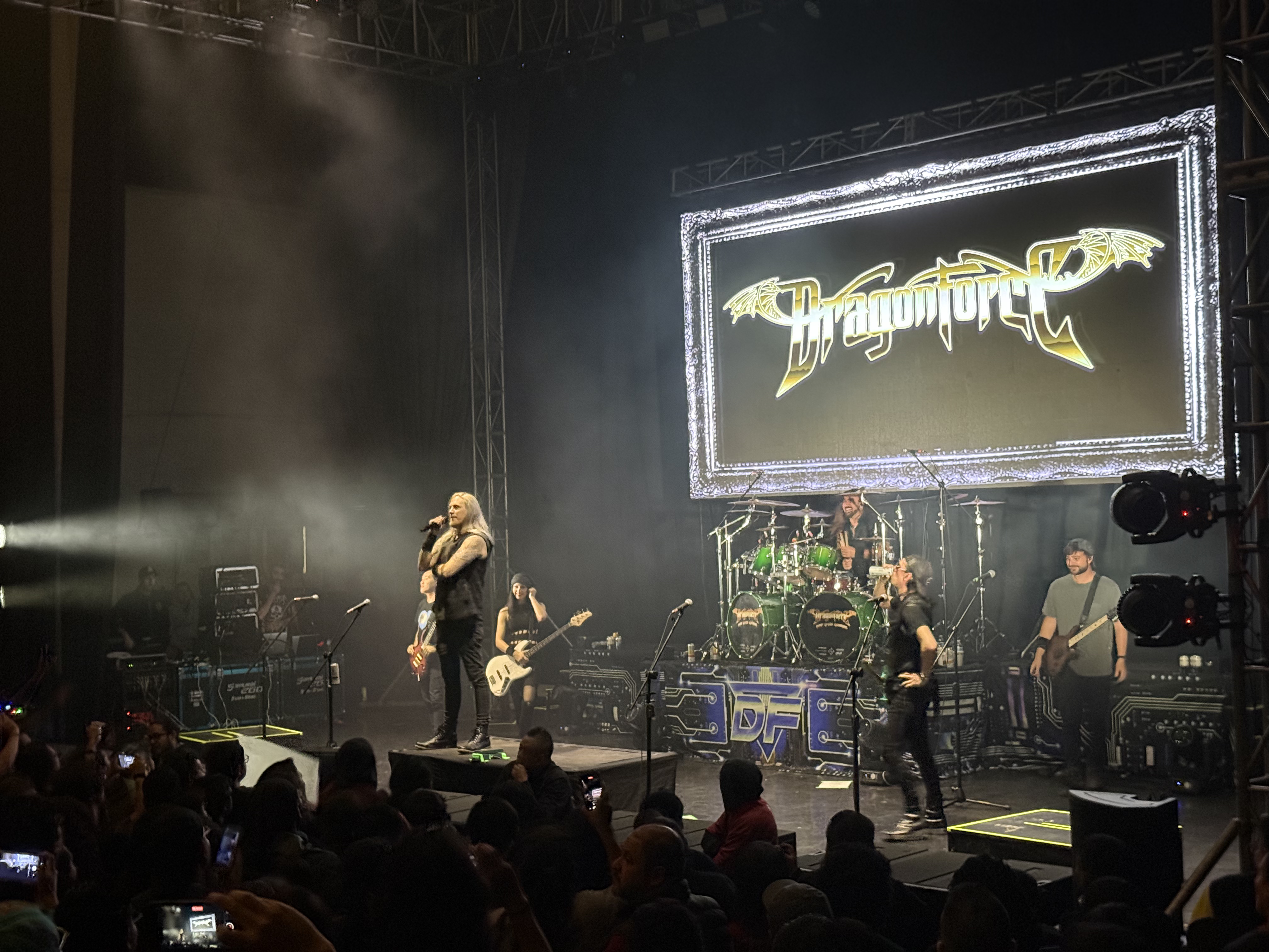 Dragonforce llega después de 10 años de ausencia a la CDMX / Foto: Carlos Miranda