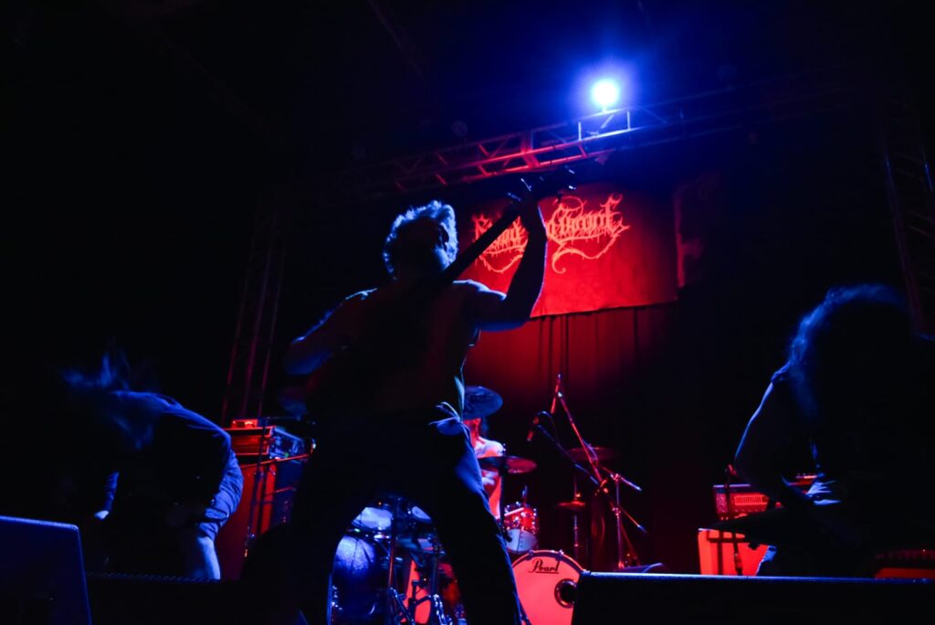 Blood Red Throne en el Circo Volador. Foto: Daniel Márquez