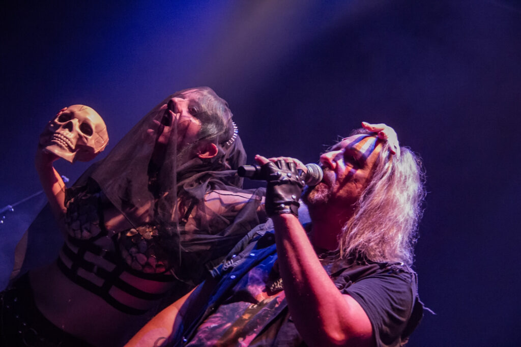 El ritual de la Ayahuasca fue de los momentos más memorables de Therion en el Circo Volador. Foto: Dilemma / Germán García